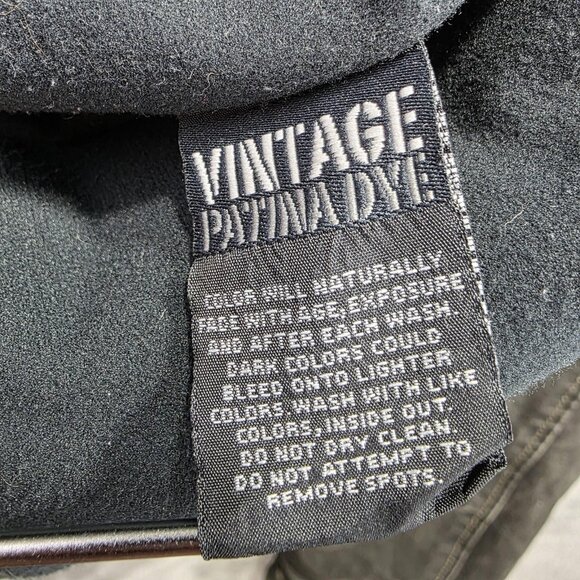 Kuhl Burr Jacket Mens XL Green Cotton Canvas Full Zip Outdoor Patina Dye Hiking - Picture 9 of 13